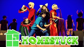 | Homestuck cosplay on stage | NyanFest 2019 | OMAE WA MOU SHINDEIRU | Well, this is homestuck! |