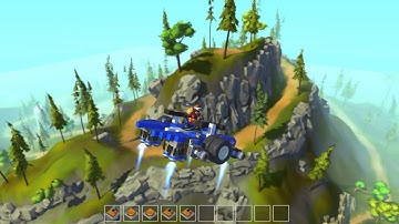 Scrap Mechanic controllable flying machine