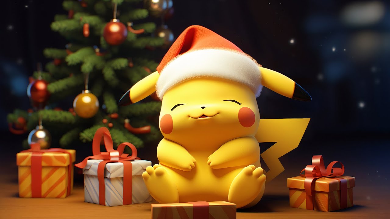 Christmas Lullaby for Baby Fall Sleep Fast Pikachu Songs Christmas Music for Baby