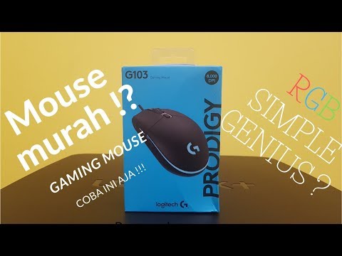 Unboxing Logitech G103 Prodigy Gaming Mouse, beda nya sama G102 ?