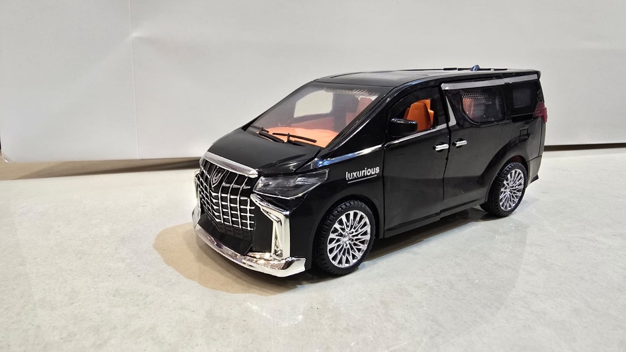 Muhammad Ahmed Sharing his Toyota Alphard #toys #kidsvideo #kidsshow