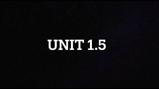 Unit 1.5 Geometry