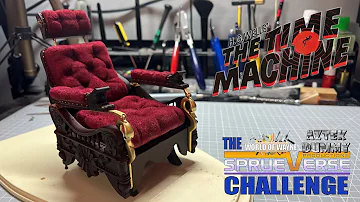 The Sprueverse Challenge - Build the 1960 1:6 Scale Time Machine - Part 2 - The Chair