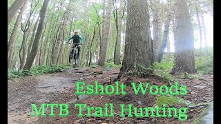 Esholt Woods - Finding New MTB Trails (and getting lost)