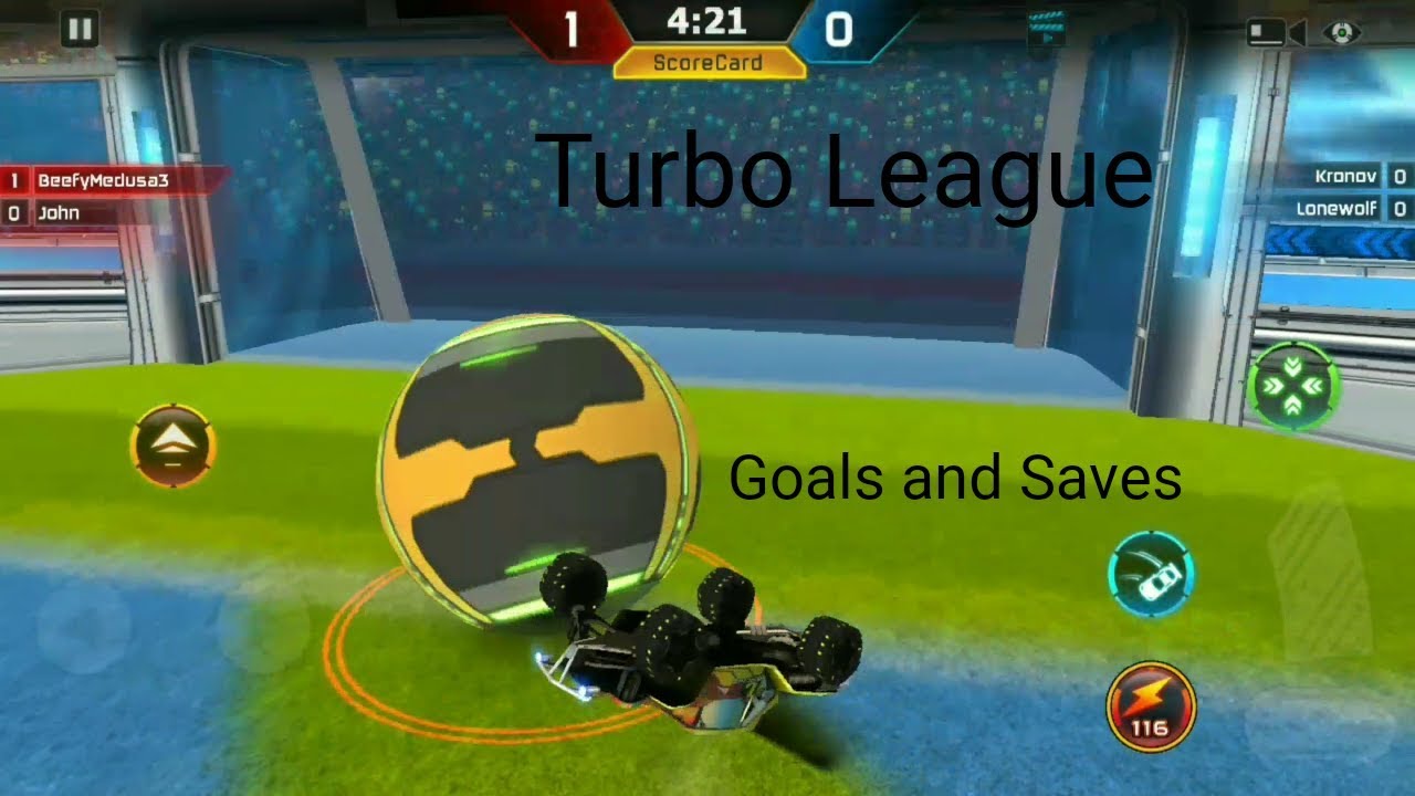Turbo League ️ Goals and Saves 07 YouTube
