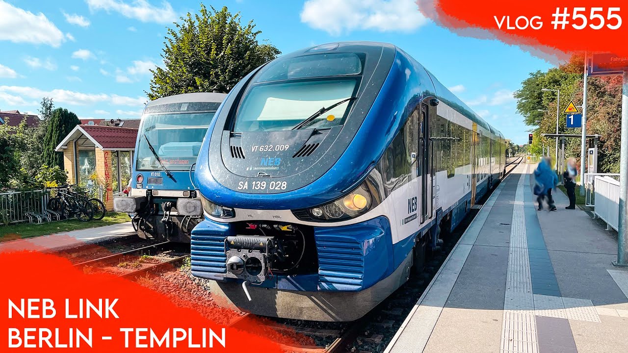 Im PESA LINK der NEB nach Templin | TripReport | Vlog 555