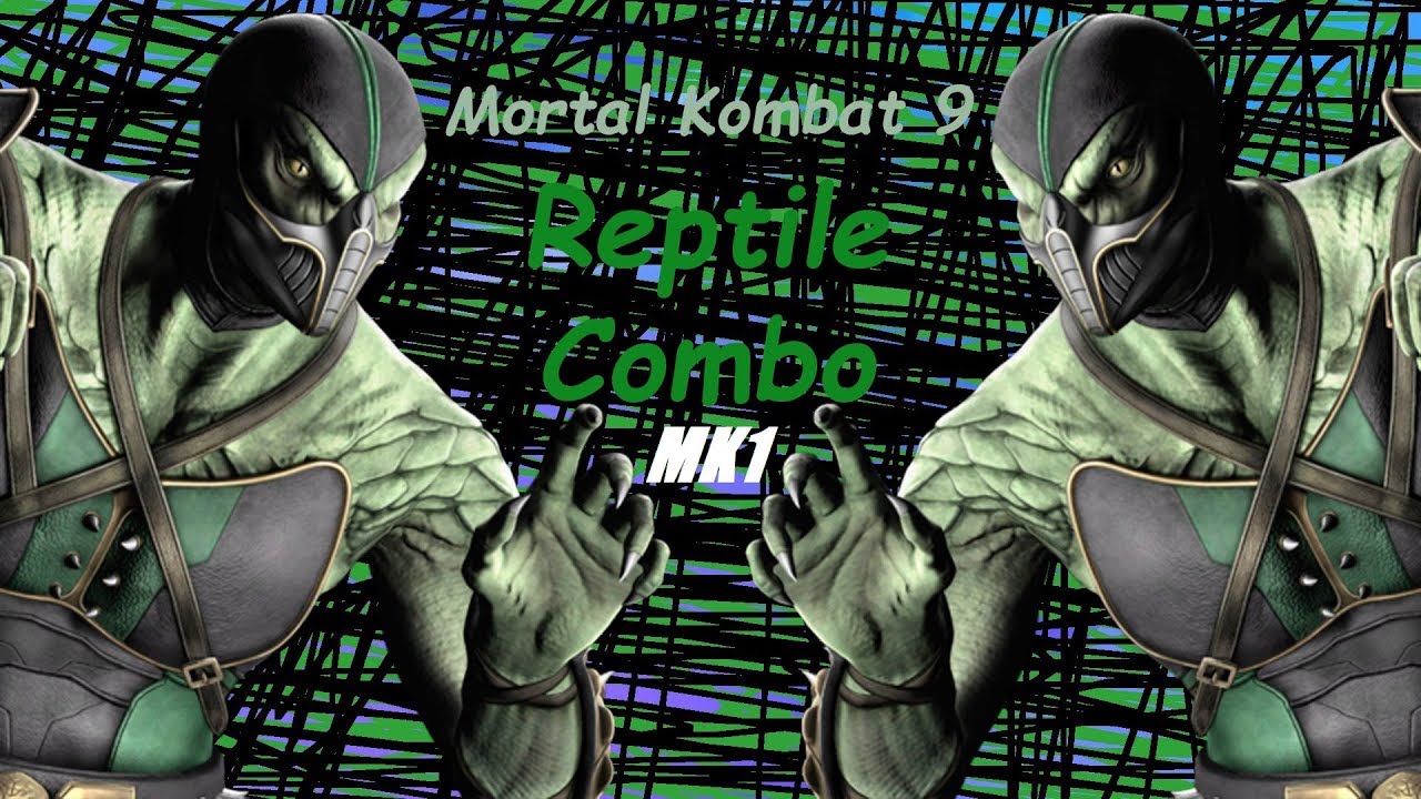 Mortal Kombat 9 - Reptile MK1 Combo - YouTube