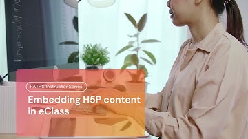 Embedding H5P in eClass