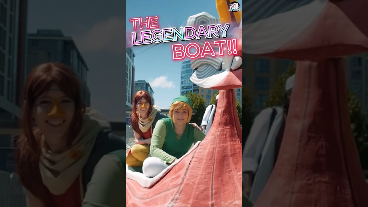 BEST Legend of Zelda COSPLAY at MCM London! 🍃 #shorts