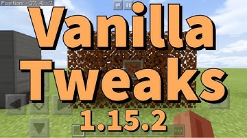 1.15.2 - Vanilla Tweaks Mod Review - Installation, Guide for Minecraft