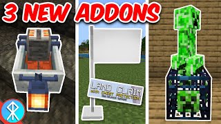 3 NEW ADDONS April 2022 | Bedrock/MCPE/Xbox