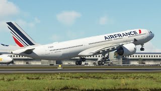 Plane Crash After Landing American Airline A380 New York Airport avaition msfs2024
