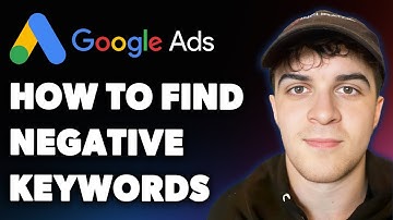 How to Find Negative Keywords Google Ads (Full 2025 Guide)