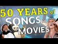 50 years of songs in movies guess the song  film quiz