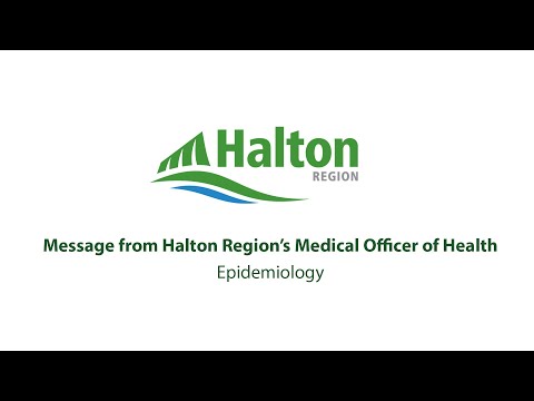 Update from Halton Region's Medical Officer of Health Epidemiology by Region of Halton