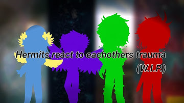 Hermits react to Grian, (Evil) Xisuma and ?? || One year channel anniversary vid || Read desc || WIP