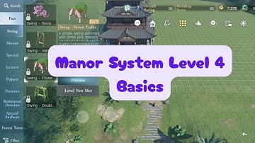 Level 4 Manor System Tutorial - Sword of Justice #SOJGlobalRelease #soj