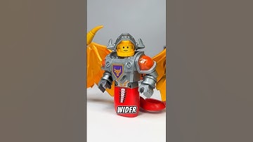 Making The WIDEST LEGO Minifigure Using YOUR Comments PT. 2 #lego #legos #shorts