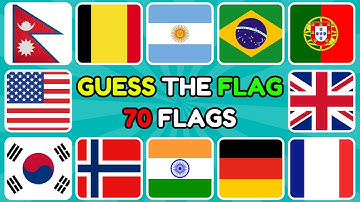 Guess the Flag in 3 Seconds! 🔥 | 70 Flag Challenge - Ultimate Flag Quiz