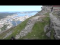 World Travel : Trip 124 : Bergen, Norway - Hike into surrounding mountains, via Ulriken Cable Car