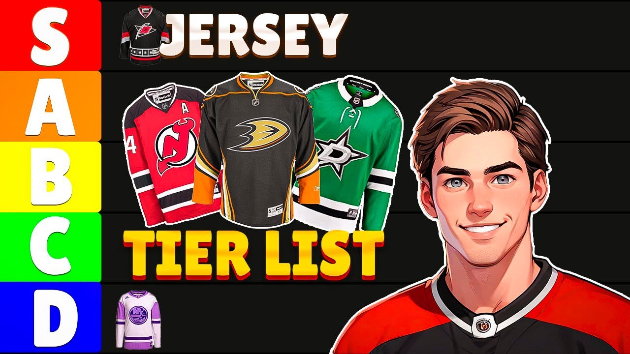 NHL Jersey Tier List 2024 25 From Best To Worst YouTube Nhl jersey tier list 2024 25 from best to worst youtube