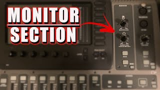 X32 / M32 Monitor Section Settings  |  What Do These Buttons Do?