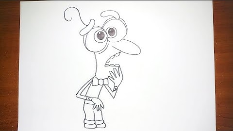 How To Draw Fear Step by Step for Kids | Inside Out Characters Drawing For Kids