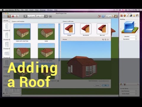 live-interior-3d-tutorials---adding-a-roof