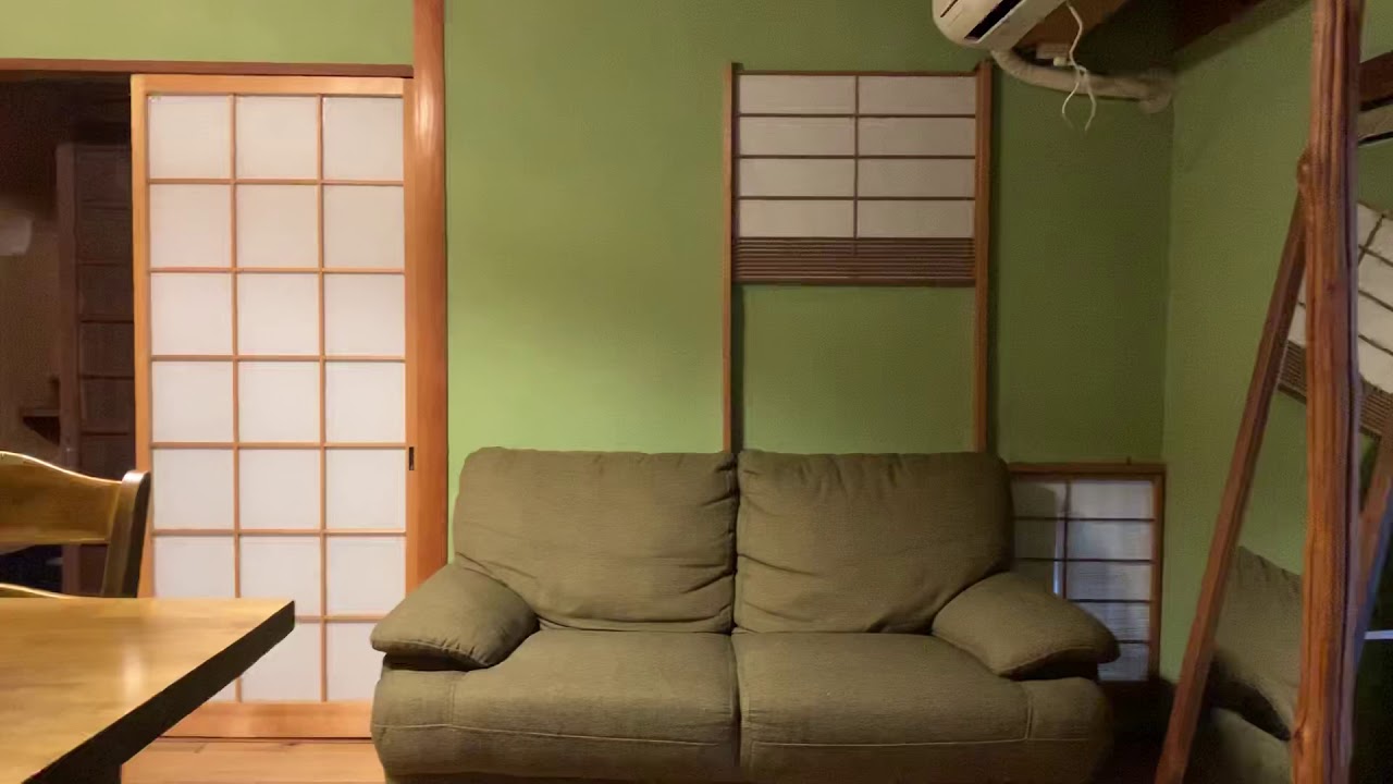 Traditional Japanese machiya apartment in Kyoto