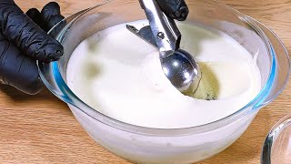 Only 2 ingredients! Watch how I make ice cream in 3 minutes! A quick and delicious dessert recipe! screenshot 4