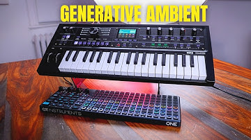 This is how I make generative ambient w/ the MicroKorg 2