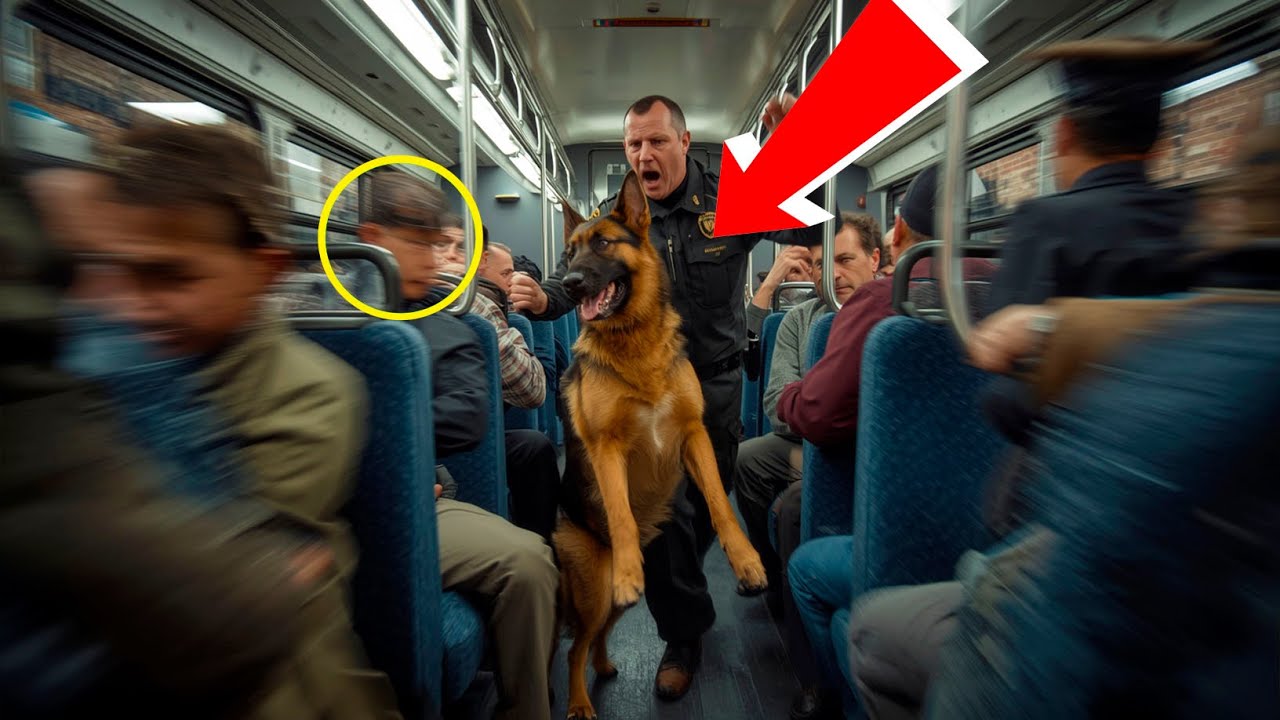 They mocked the man and his German Shepherd on the bus – unaware that he was an army officer.