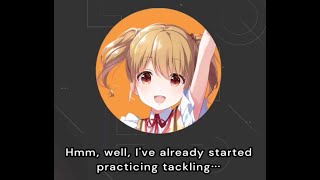 Idoly Pride Idol Story - Sakura Kawasaki "Smile • Connect" Phone call