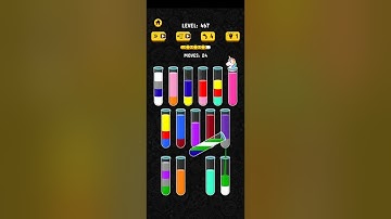 Map 467 Solution||Color Water Sort 3D!