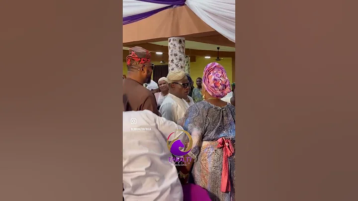 Odunlade Adekola and madam SAje honor AFEEZ owo