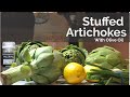 Stuffed Artichokes With Olive Oil. Easy,Ouickly,Delicious and Healthy.