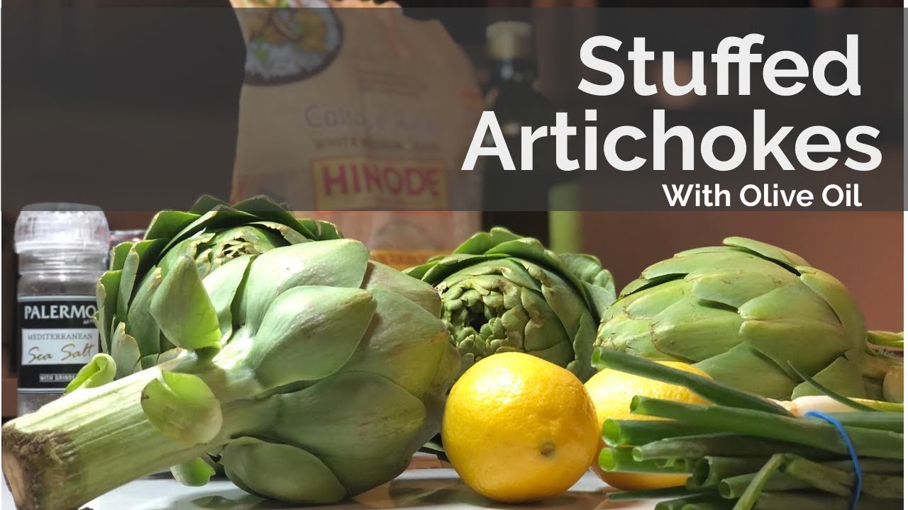 Stuffed Artichokes With Olive Oil. Easy,Ouickly,Delicious and Healthy. | Food Drink Magazine