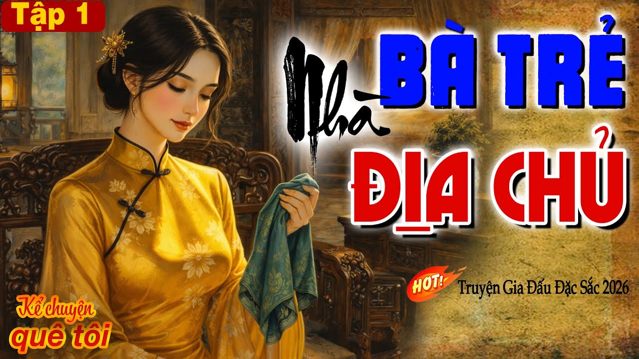 BÀ TRẺ NHÀ ĐỊA CHỦ-Òa khóc xót xa cho cuộc đời cô gái nghèo mồ côi mẹ bị ép gả vào hào môn độc ác-P1