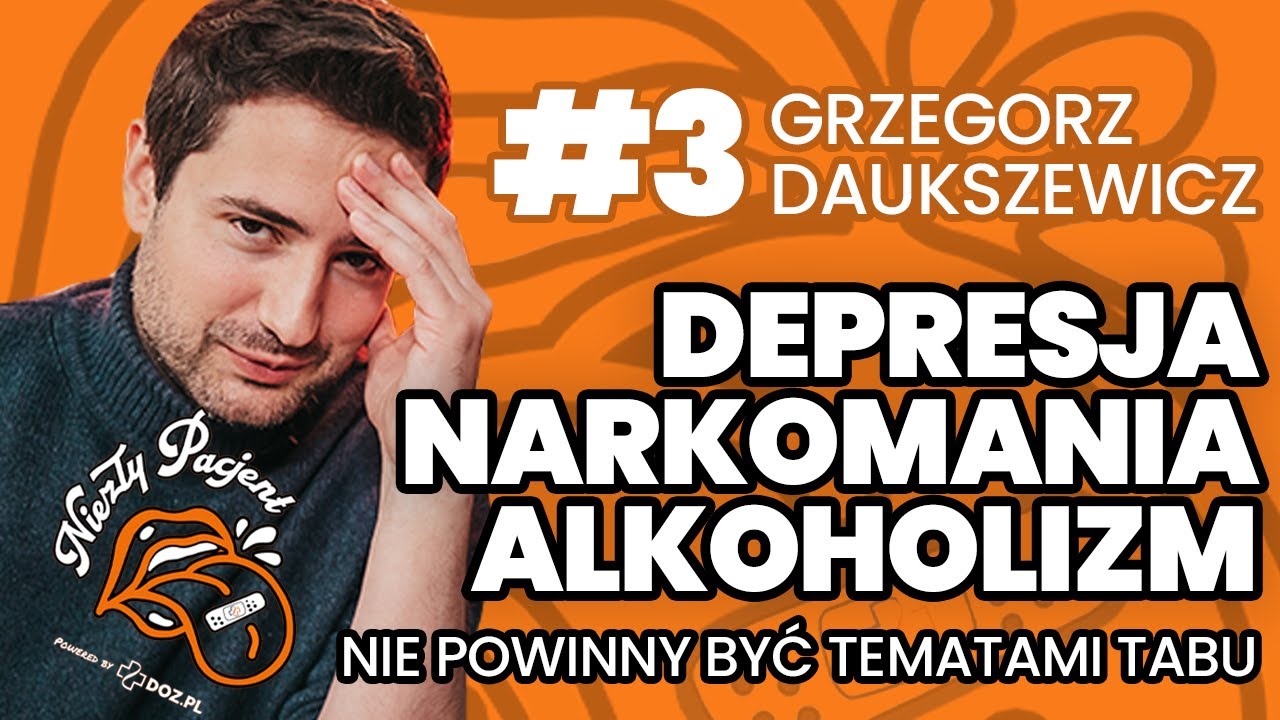 GRZEGORZ DAUKSZEWICZ o piciu, ćpaniu i depresji… CIEMNA STRONA bycia aktorem