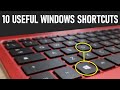 10 Useful Windows 10 Shortcuts That You Should Be Using | Keyboard Shortcuts | BETTER PRODUCTIVITY