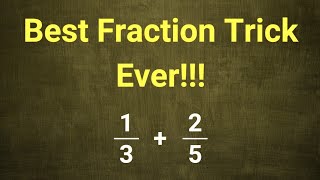 Best Fraction Trick Ever!!!