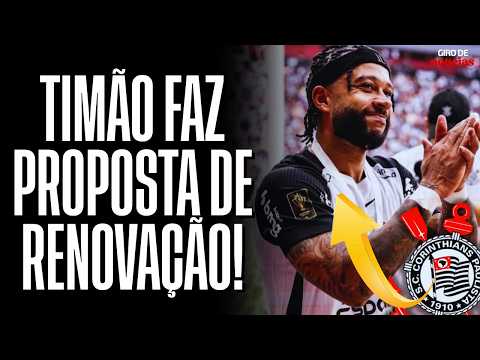 🚨 TIMÃO FAZ PROPOSTA COM NOVIDADES! OS DETALHES DA PROPOSTA DE RENOVAÇÃO DO CORINTHIANS PARA MEMPHIS