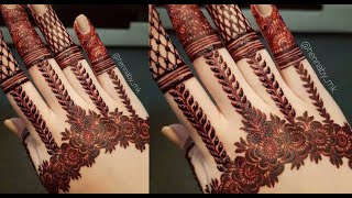 Attractive Finger Style Mehndi Design || Sam Mehndi || Aayu and Pihu Show