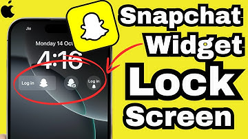 How to Add and Use Snapchat Lock Screen Widgets on iPhone (2025)