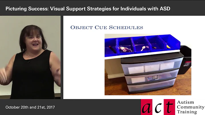 Visual Support Strategies for Individuals with ASD: Session 2 -Part 4 - Using an Object Cue Schedule