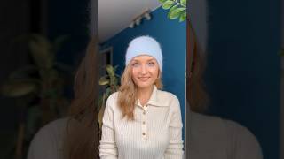 Шапка с ангорой с Алиэкспресс 🔥‼️в телеграм LeraVmode обзор №0467