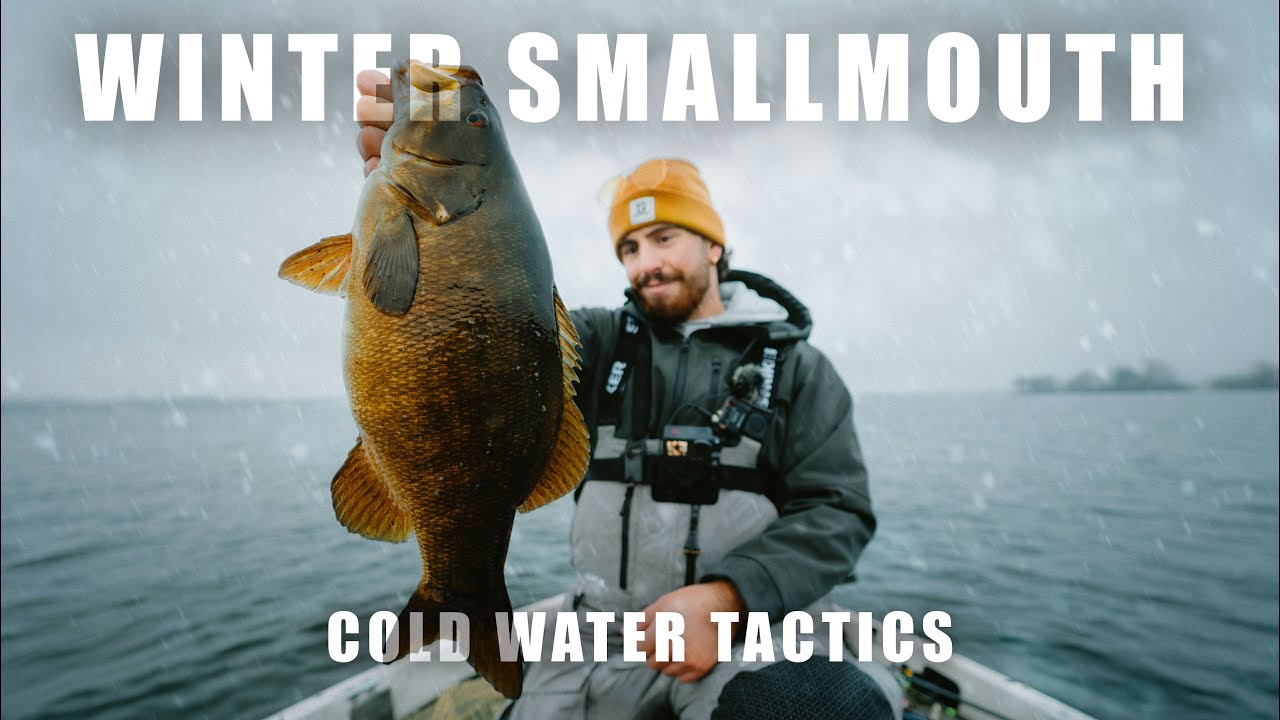 SNOWDAY WINTER SMALLMOUTH BASS (COLD WATER TACTICS)