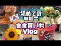 韓国コンビニ🇰🇷お家ご飯🍚食べ物なVlog
