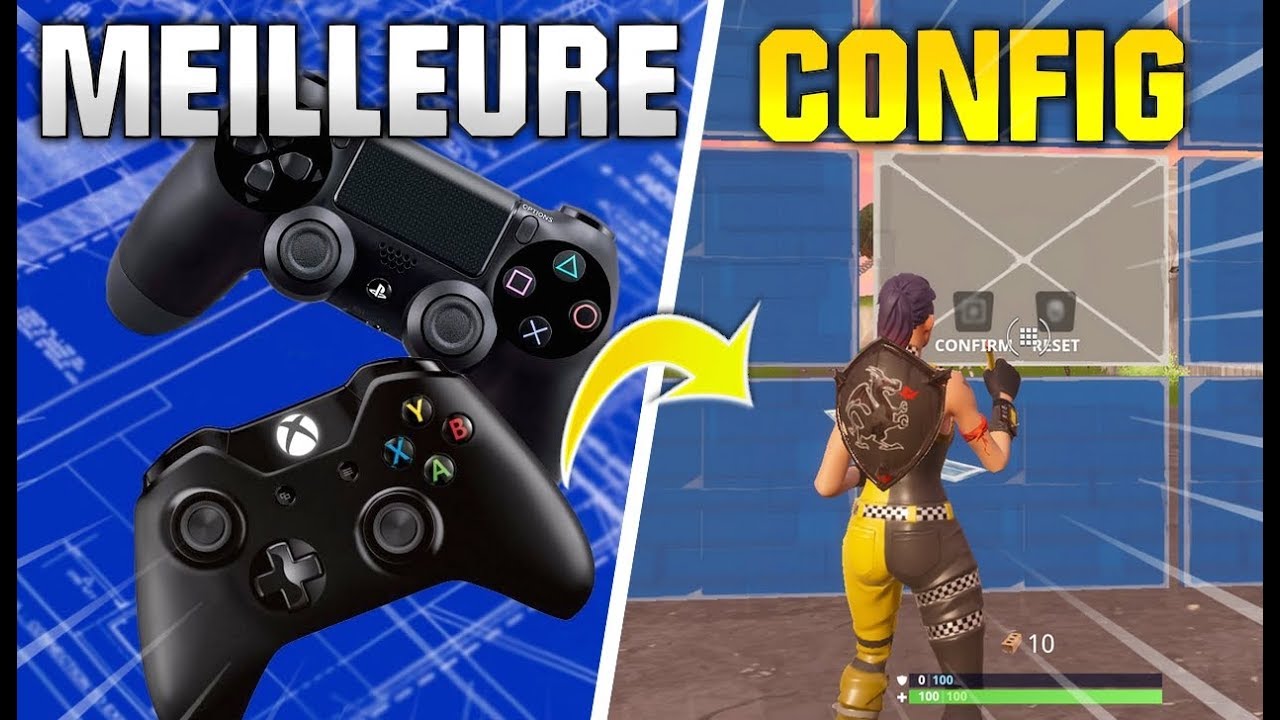 LA MEILLEURE CONFIGURATION MANETTE ! NEW TUTO FORTNITE - YouTube