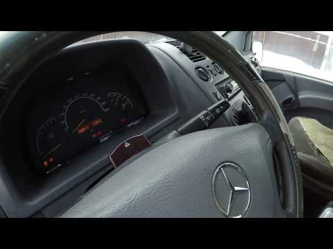 Mercedes vito w638 Читаем ошибки, устраняем проблемы.Хорошая коррекция по форсункам CR